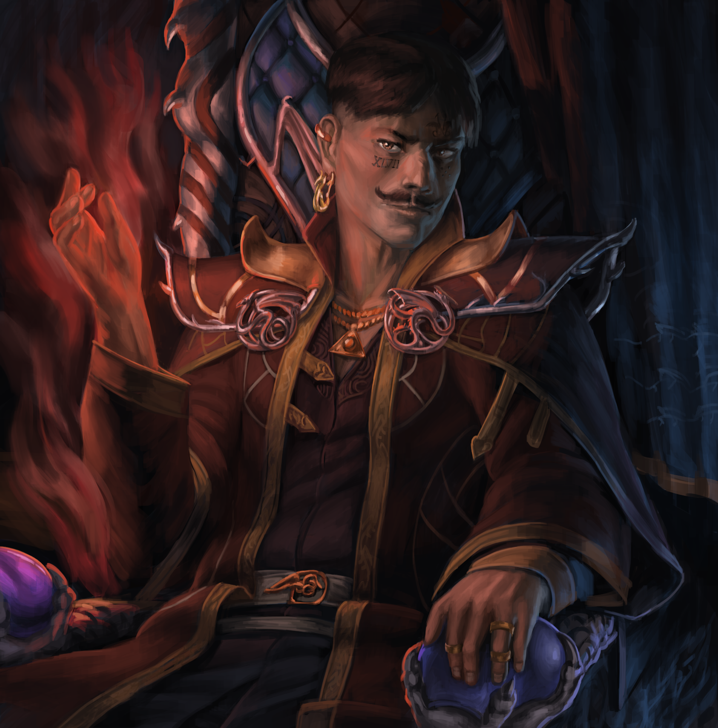 Ilustracja krainy Aulus Cloelius z uniwersum Allrealm