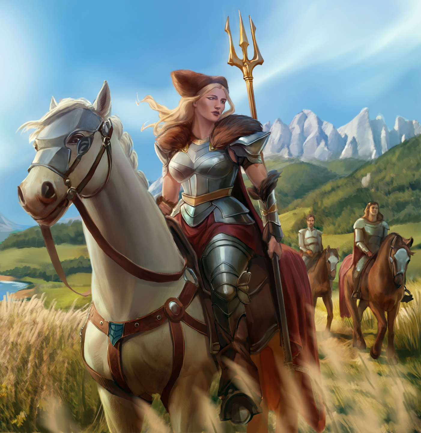 Ilustracja krainy Erica Anamarueux z uniwersum Allrealm