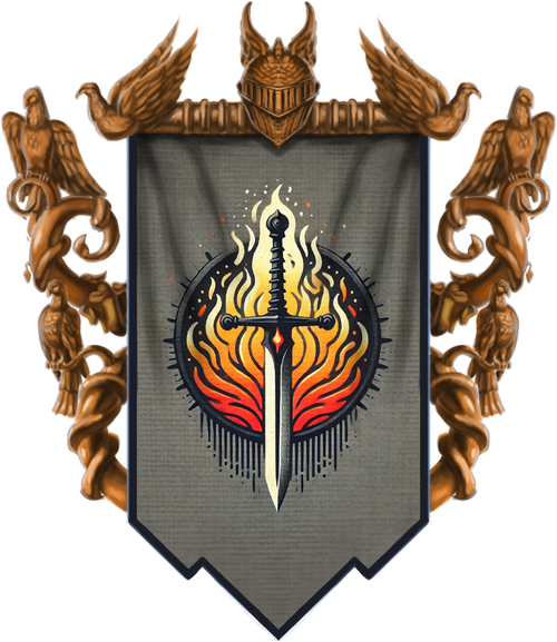 Herb Rodu Blackborne - bez tła