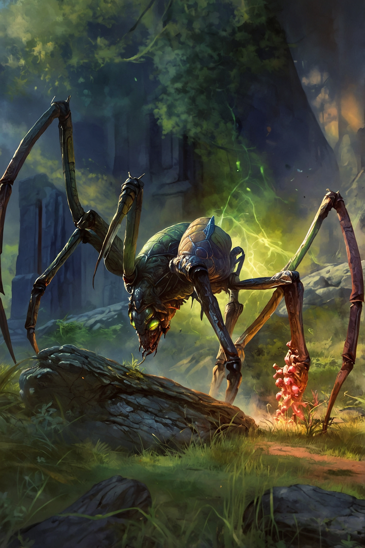 Ilustracja krainy Suchorodnik z uniwersum Allrealm