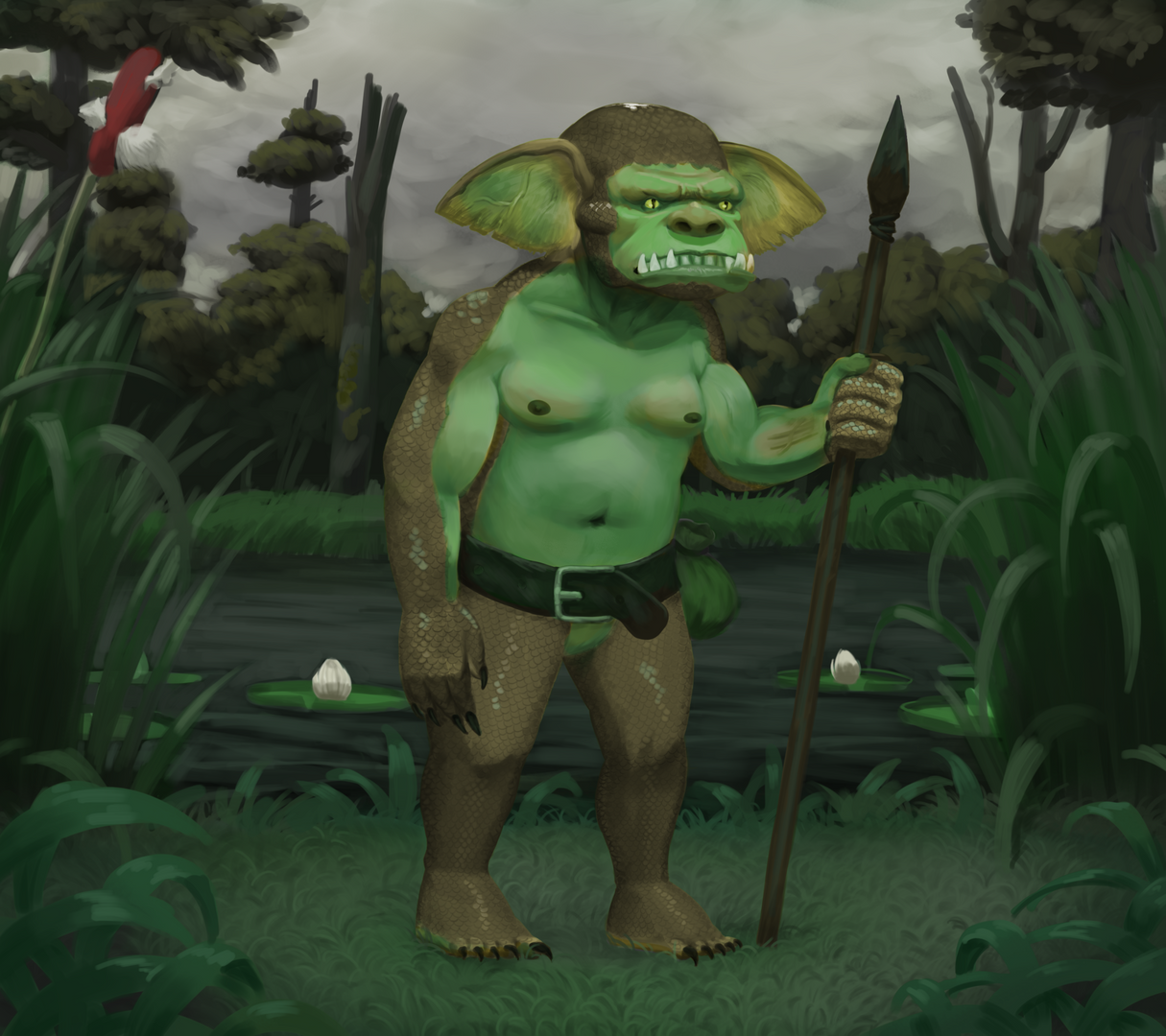 Ilustracja krainy Goblin z uniwersum Allrealm
