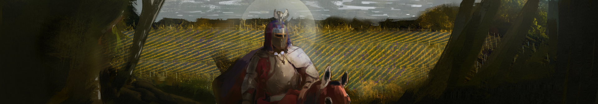 Ilustracja krainy Hintervoldzkie Rycerstwo z uniwersum Allrealm